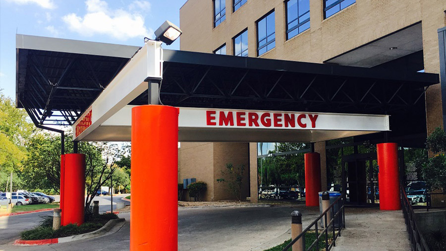 Exterior graphic installation