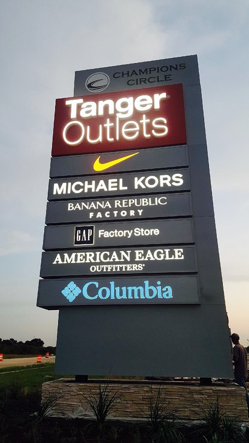 Electrical sign installation service