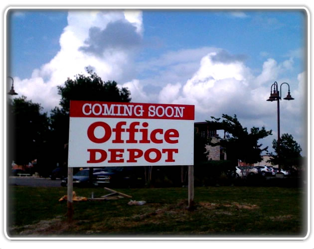 Construction & Site Sign Installation Service Houston